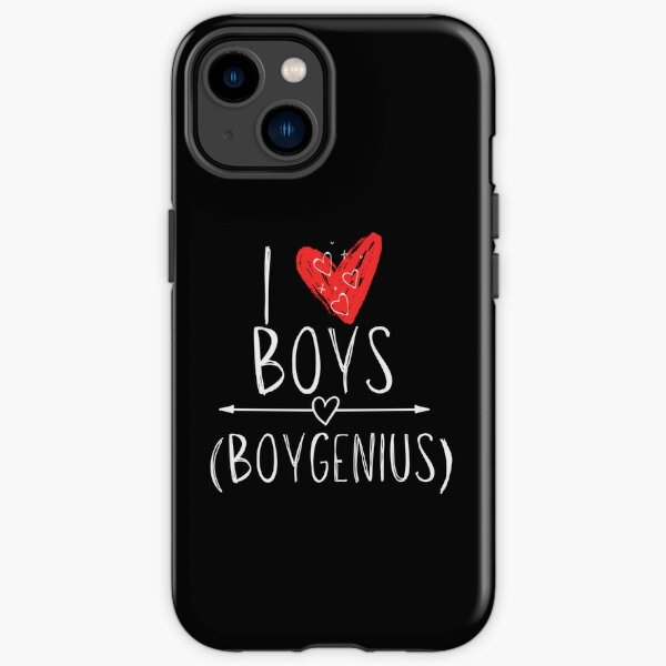 i love boys (boygenius) i love Heart (boygenius)  iPhone Tough Case RB0208 product Offical boygenius Merch