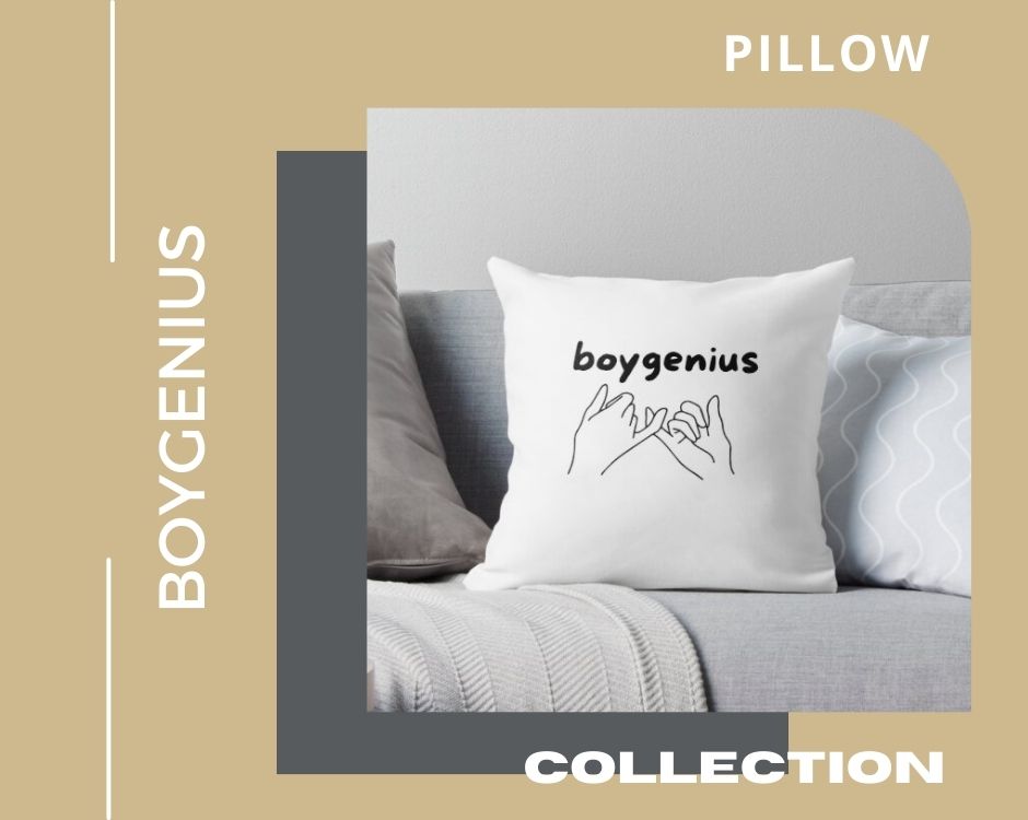 no edit boygenius PILLOW - Boygenius Store