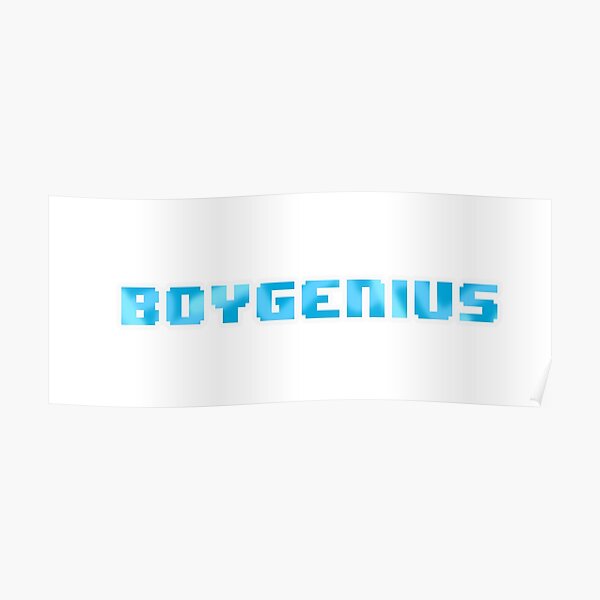 boygenius pixel blue Poster RB0208 product Offical boygenius Merch