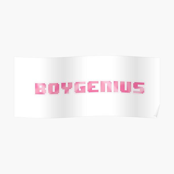 boygenius pixel pink Poster RB0208 product Offical boygenius Merch