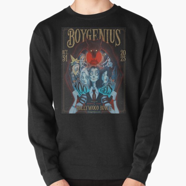 Boygenius live at Hollywood Bowl, Halloween 2023, poster Pullover Sweatshirt RB0208 product Offical boygenius Merch