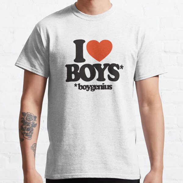 i love boys (boygenius) Classic T-Shirt RB0208 product Offical boygenius Merch