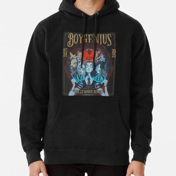 Boygenius live at Hollywood Bowl, Halloween 2023, poster Pullover Hoodie RB0208 product Offical boygenius Merch