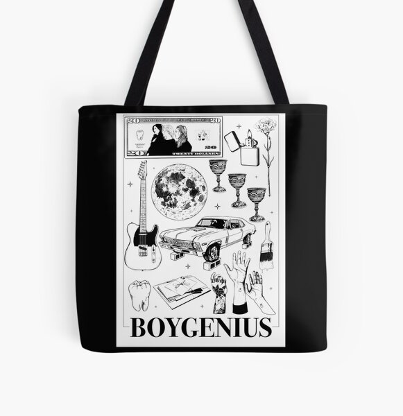 boygenius illustrations All Over Print Tote Bag RB0208 product Offical boygenius Merch