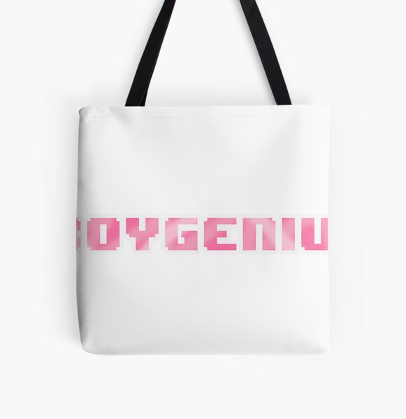 boygenius pixel pink All Over Print Tote Bag RB0208 product Offical boygenius Merch
