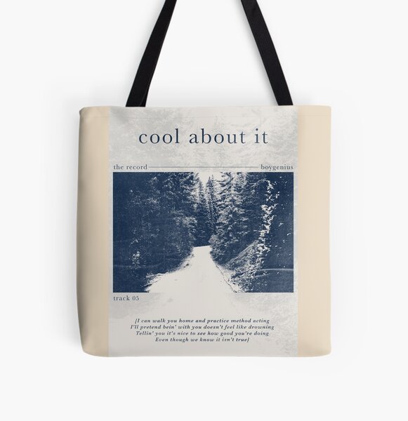 cool about it by boygenius All Over Print Tote Bag RB0208 product Offical boygenius Merch