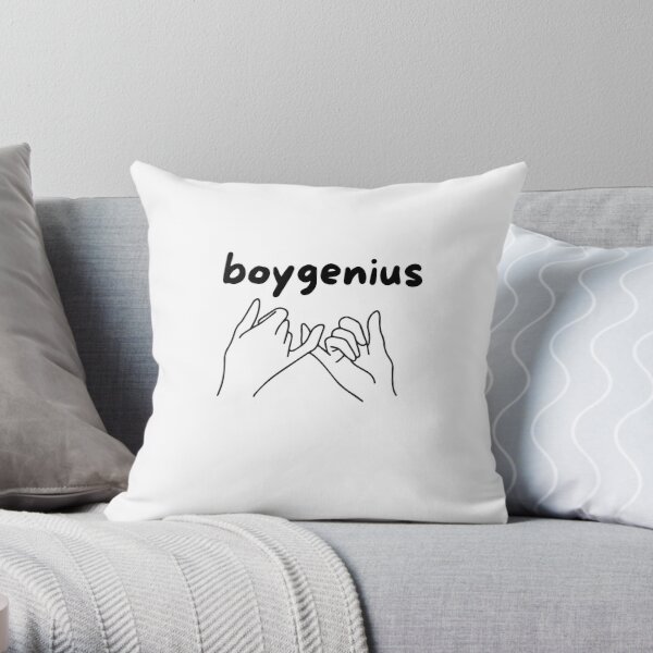 Boygenius band hands Throw Pillow RB0208 product Offical boygenius Merch