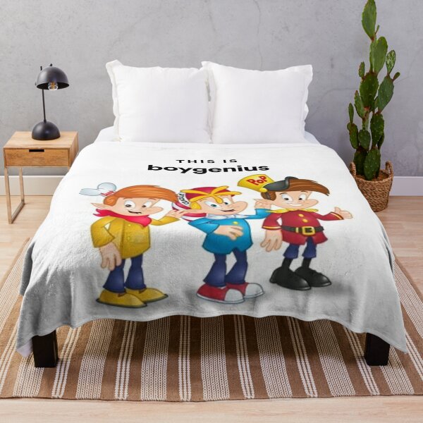 This is boygenius ( snap, crackle, pop) Throw Blanket RB0208 product Offical boygenius Merch