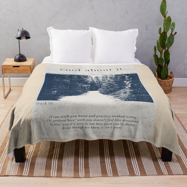 cool about it by boygenius Throw Blanket RB0208 product Offical boygenius Merch
