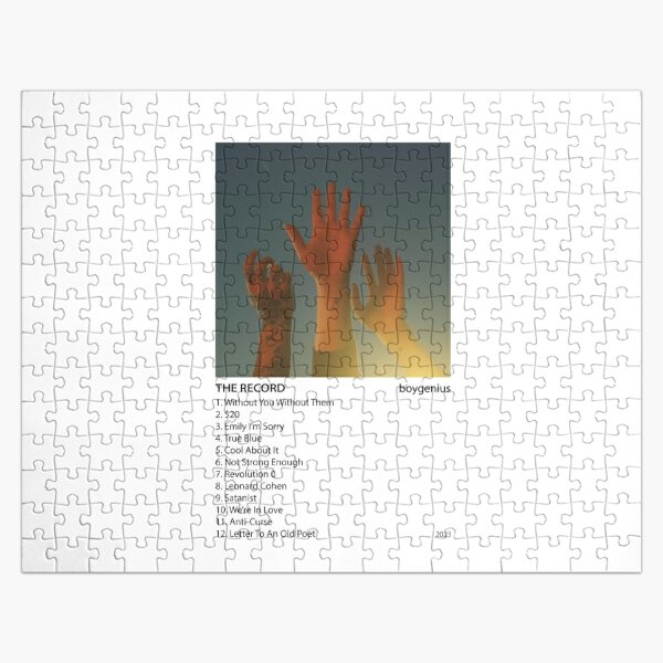 boygenius - the record Poster Jigsaw Puzzle RB0208 product Offical boygenius Merch
